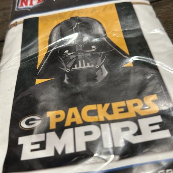 NFL Accents Green Bay Packers Star Wars Empire Flag Darth